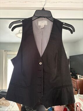 H&M Black Women's Tailored Vest